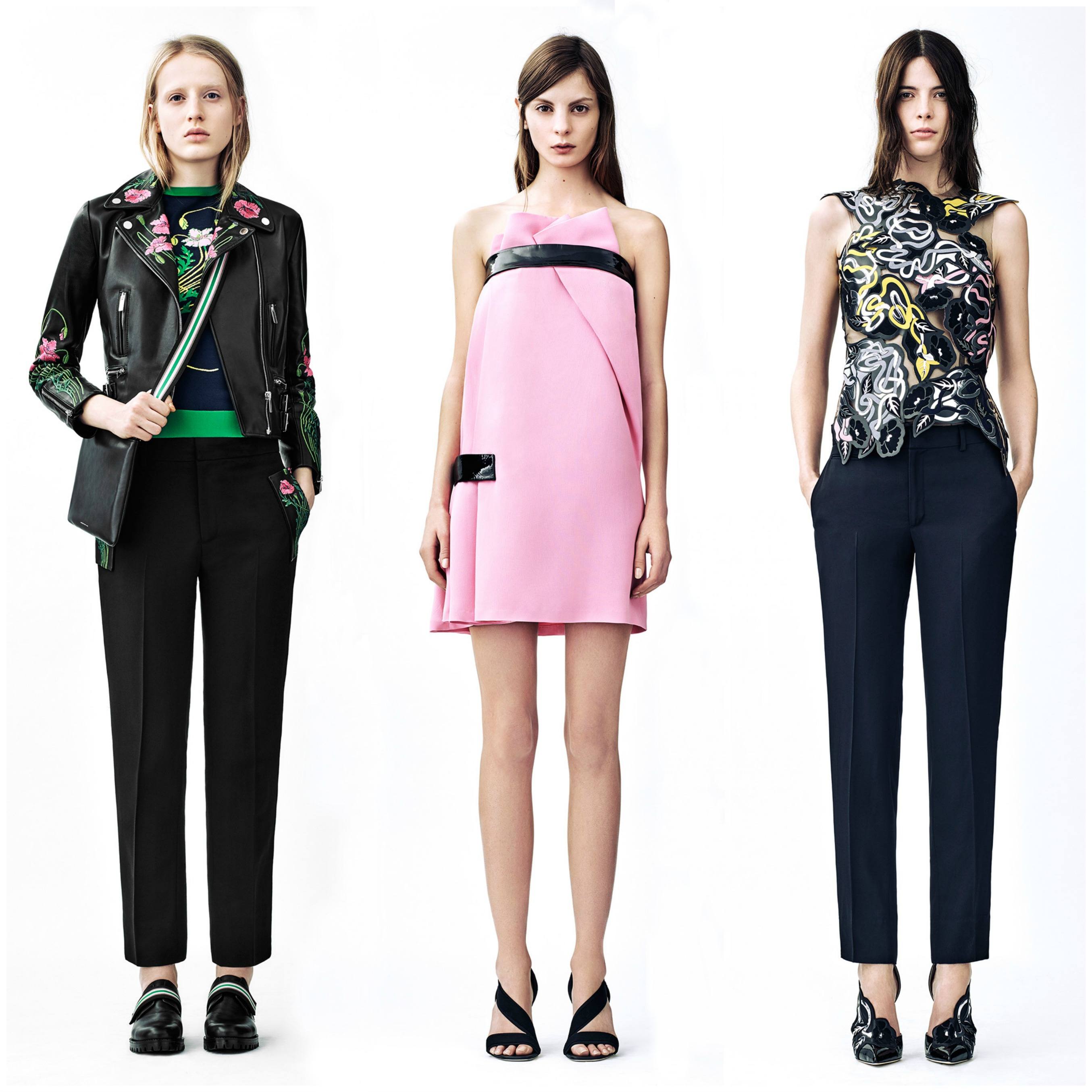 Christopher Kane's collection mixed sweet and tough