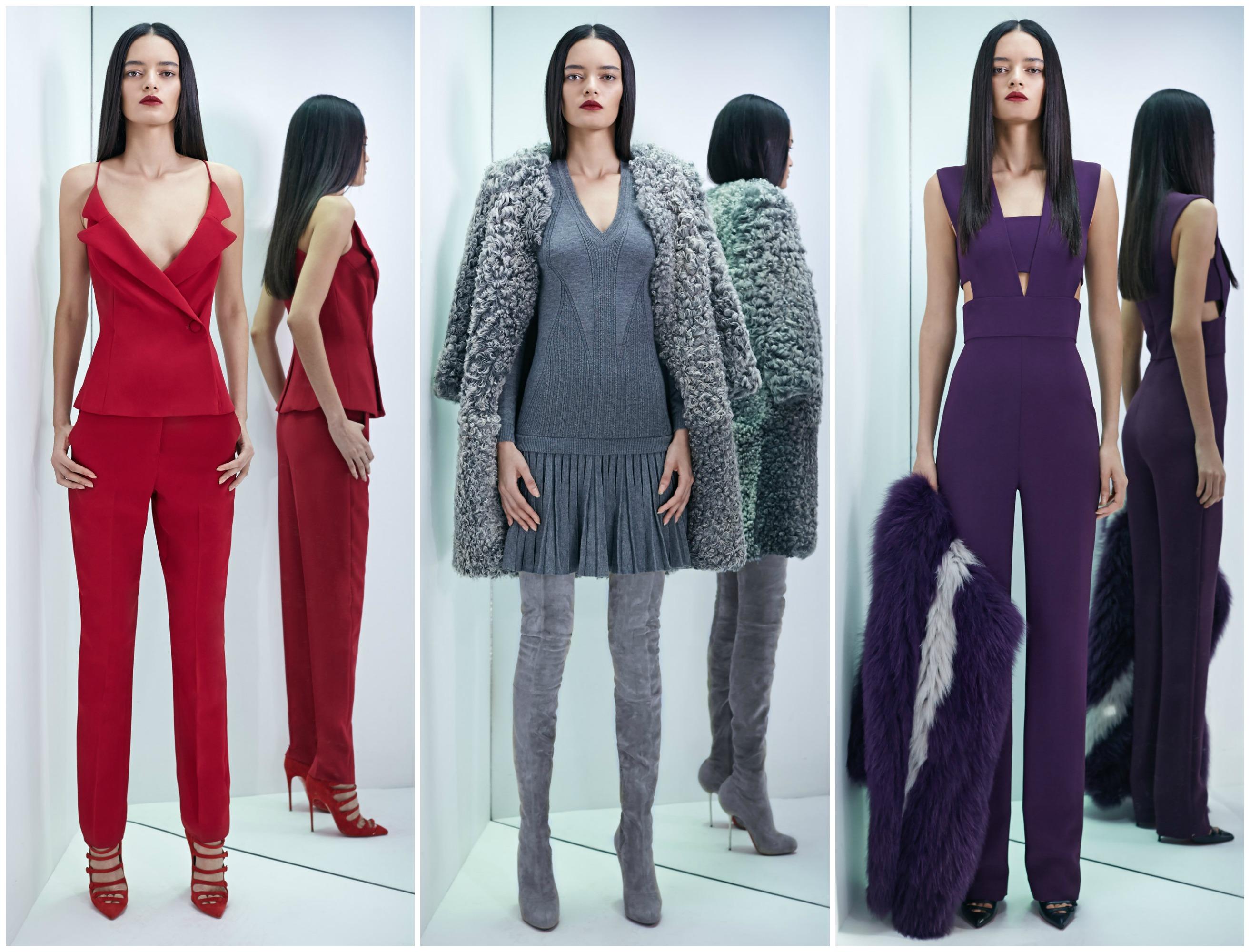 Cushnie et Ochs reimagined some classic shapes in on-trend jewel tones