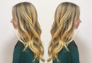 Nate took freehand hair painting to a whole new level with A.J.'s balayage! 