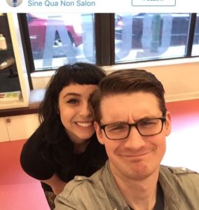 Sarah's client Josh was runner up in our Selfie Contest! 