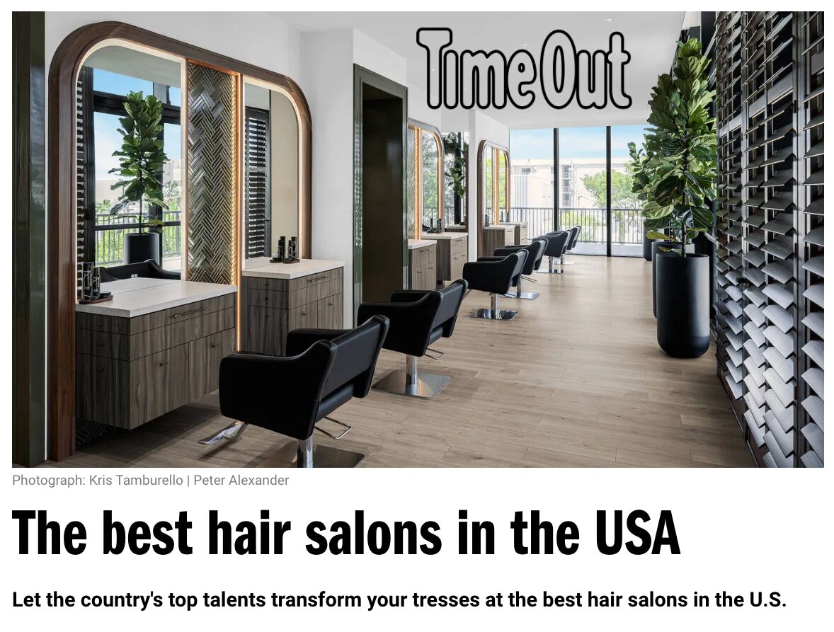 Sine Qua Non Salons Named Top 10 Hair Salons in the US! Sine Qua Non